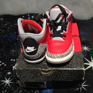 Jordan’s I’m selling because my son can’t fit them anymore more